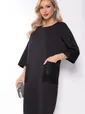 Платье "Кайла" (блэк) П8075