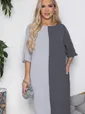 Платье Кайла (серое) П10462