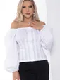 Блуза Белая грация Б10066