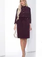 Платье Сафари (бордо) П0783