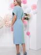 Платье "Фестия" (фисташка/голубой) П5756