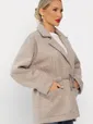 Пальто-пиджак (бежевый) Б14132-7М