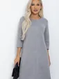 Платье Элегантная простота (серое) П12242-6