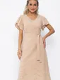 Платье Мелодия любви (бежевое) П13633-4М