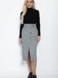 Юбка Осень в Париже (серая) Ю10981