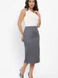 Юбка Эмма (темно-серая) Ю14166-25М