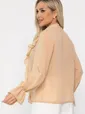 Блуза Розалинда (бежевая) Б13687-5М