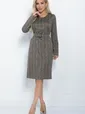 Платье Афина (серое) П11309