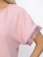 Платье Цветные кружева (пыльная роза) П13658-18М