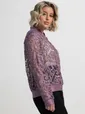 Жакет кружевной Индола (сиреневый) Б15325-3М