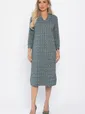 Платье с поясом Лаконичный стиль (мятное) П14518-19М