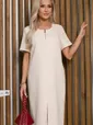 Платье Клайра (молочное) П13183-9М