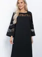 Платье Роскошный выход (черное) П11340