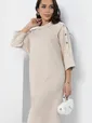 Платье Марьяна (светло-бежевое) П12806-4М