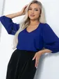 Блуза Флоренция (синяя) Б12273-29