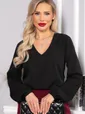 Блуза Глэдис (черная) Б14657-31М