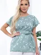 Блуза "Гайана" (мята) Б6778