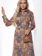 Платье "Тетрис по-новому" (мультиколор) П8677