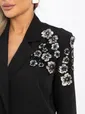 Жакет Цветочное безумие (черный) Б14798-7М