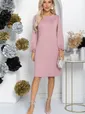 Платье Амелия (розовое) П11545