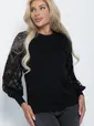 Джемпер трикотажный Арабелла (черный) Б14426-5М