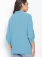 Блуза Эва (морская волна) Б11054