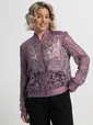 Жакет кружевной Индола (сиреневый) Б15325-3М