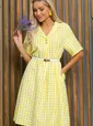 Платье Нежный бриз (желтое) П13433-2М