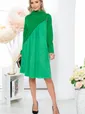 Платье "Мару" (яркая зелень) П5196