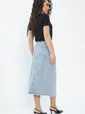 Юбка Самара (серо-голубая) Ю13576-4М