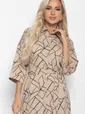 Платье Кэсси (бежевое) П11215