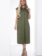Платье "Нюансы стиля" (хаки) П8751