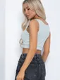 Кроп топ Софт (шалфей) Б12512-7