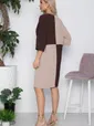 Платье Кайла (коричневое) П10677
