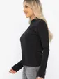 Водолазка трикотажная Лисса (черная) Б14298-22М