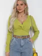 Блуза Бетти (зеленое яблоко) Б12644-5