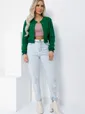 Жакет В тренде (зеленый) Б12720-13