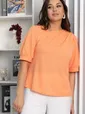 Блуза Лара (оранжевая) Б13855-3М