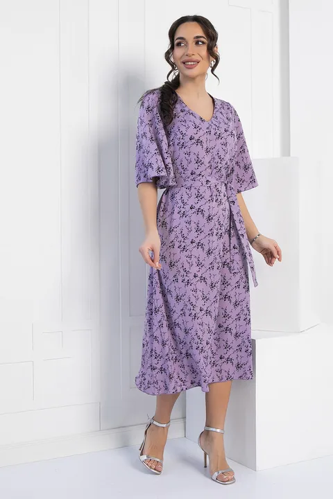 Платье Натали (фиолетовое) П12731-21М