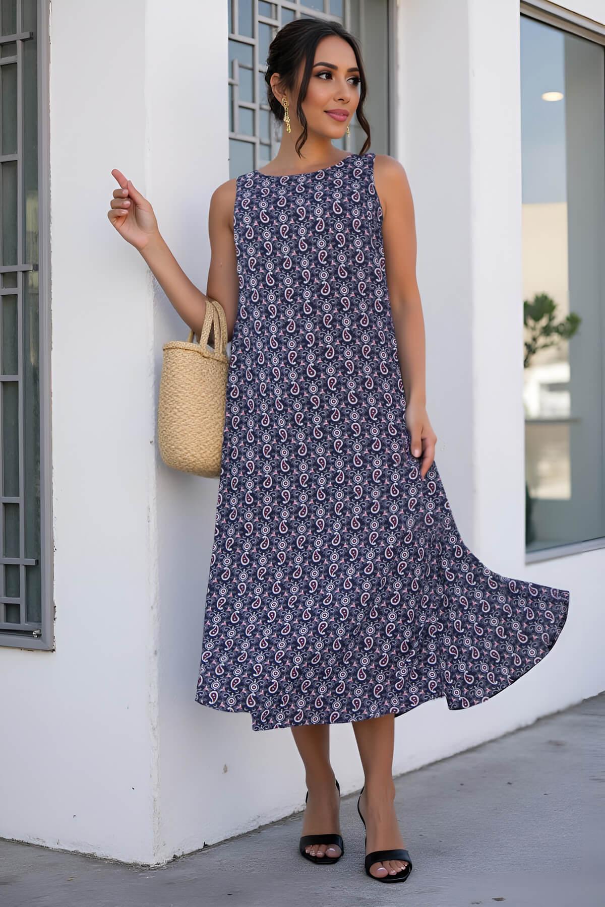 Сарафан Кампари (синий) П13994-10М