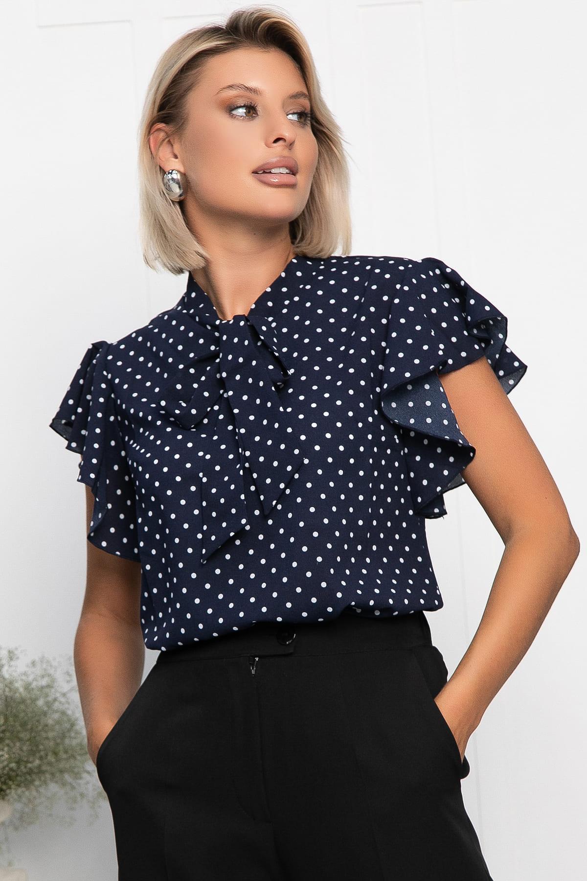 Блуза Челси (синяя) Б13948-6М