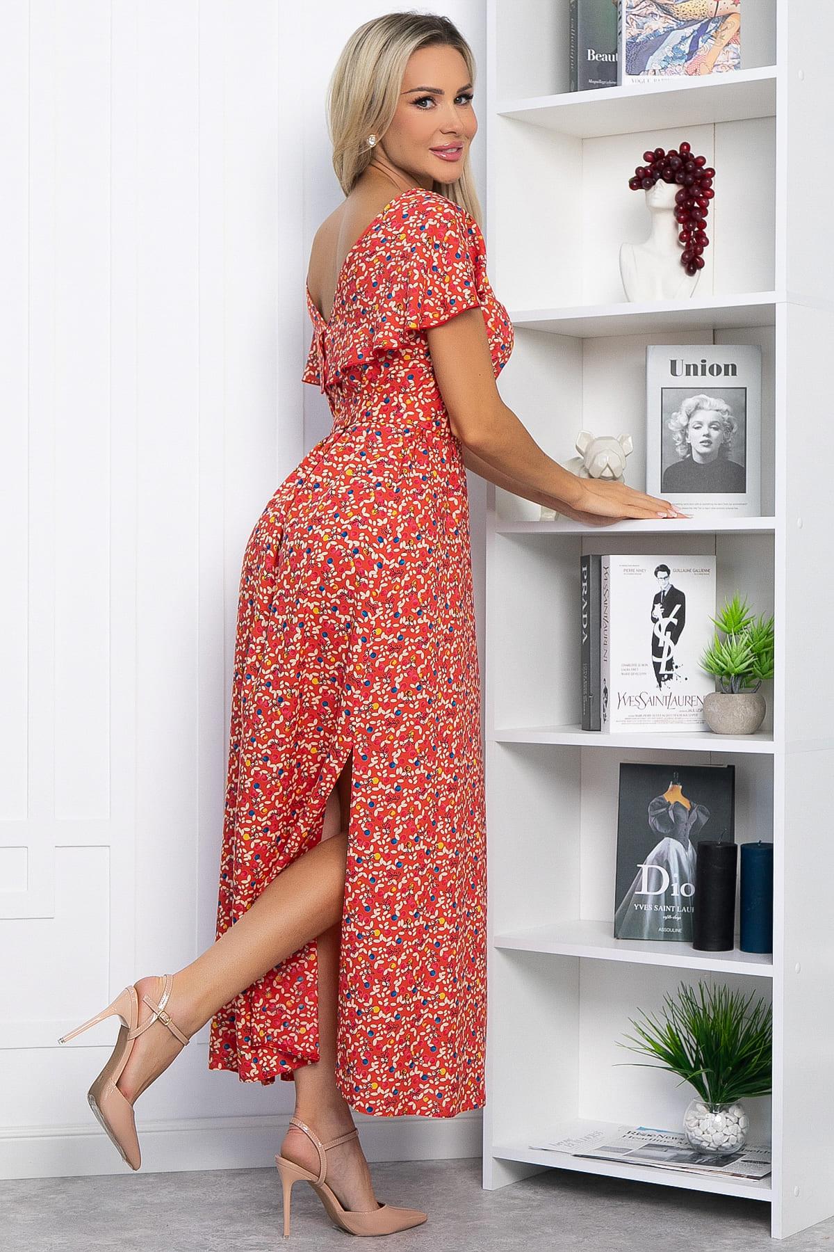 Платье Вечер свиданий (красное) П13829-16М