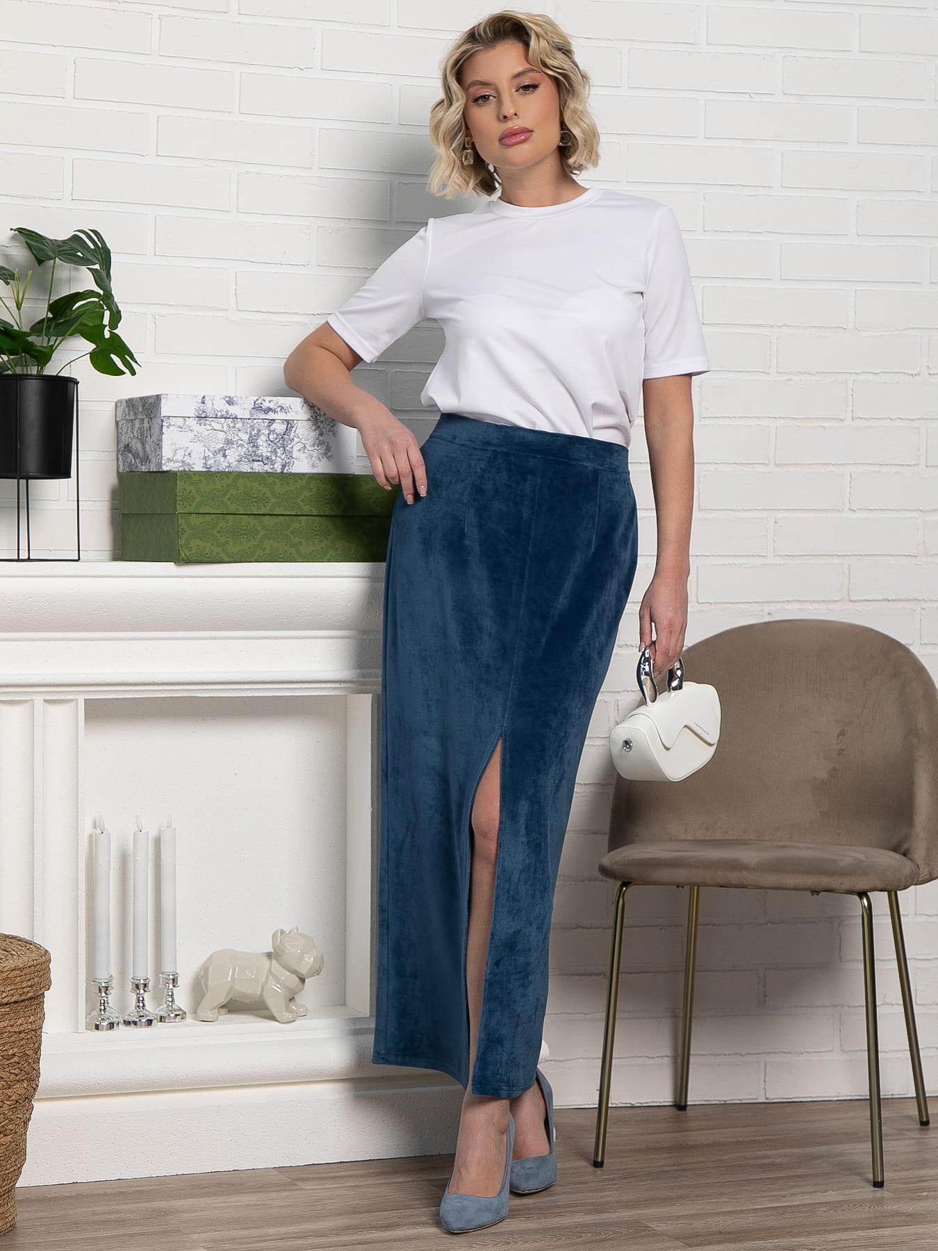 Юбка Асмира (джинс) Ю15195-18М