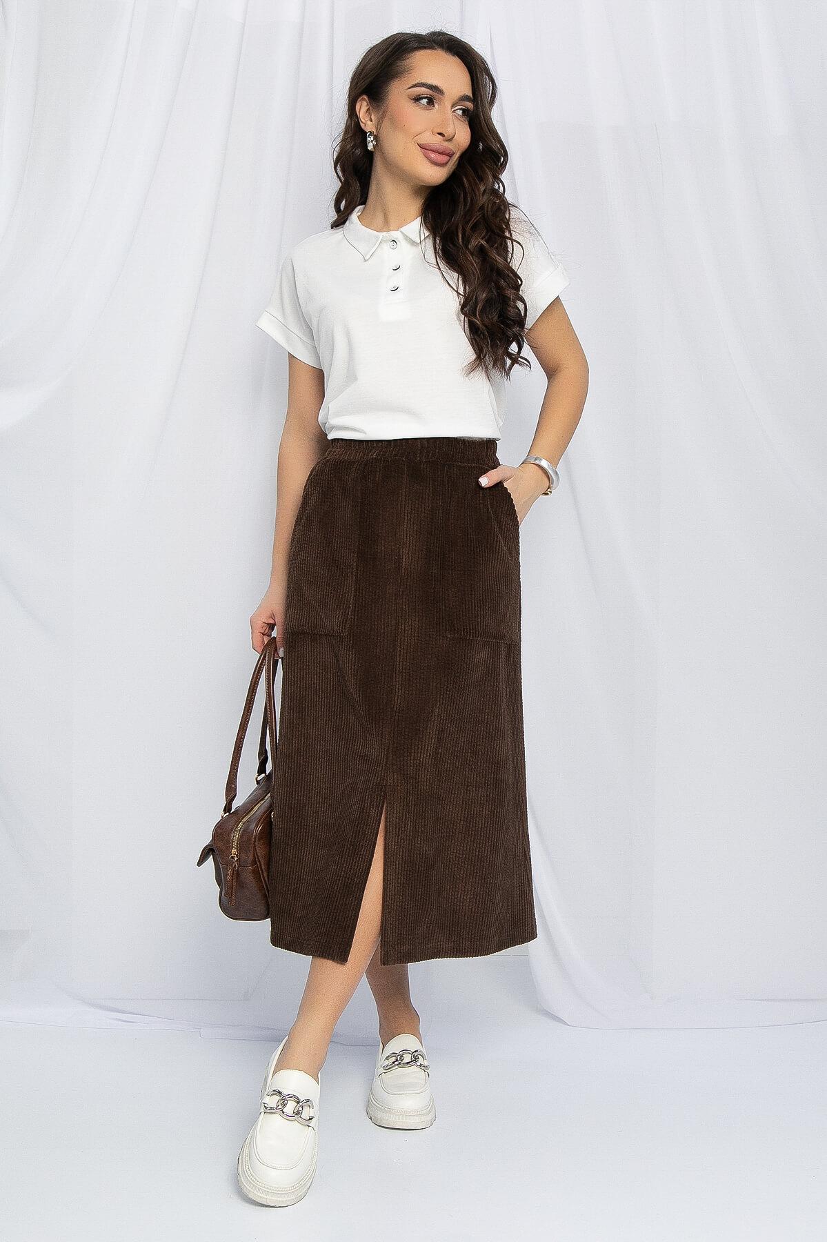 Юбка Лилиана (шоколад) Ю13097-9М