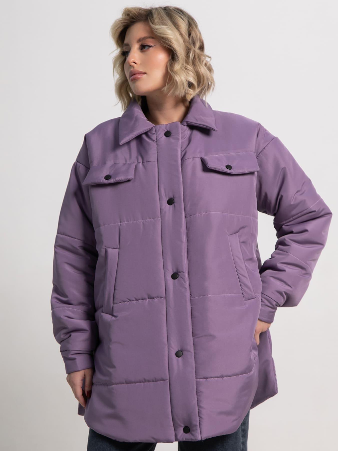 Куртка демисезонная Асель (фиолетовая) Б15318-39М