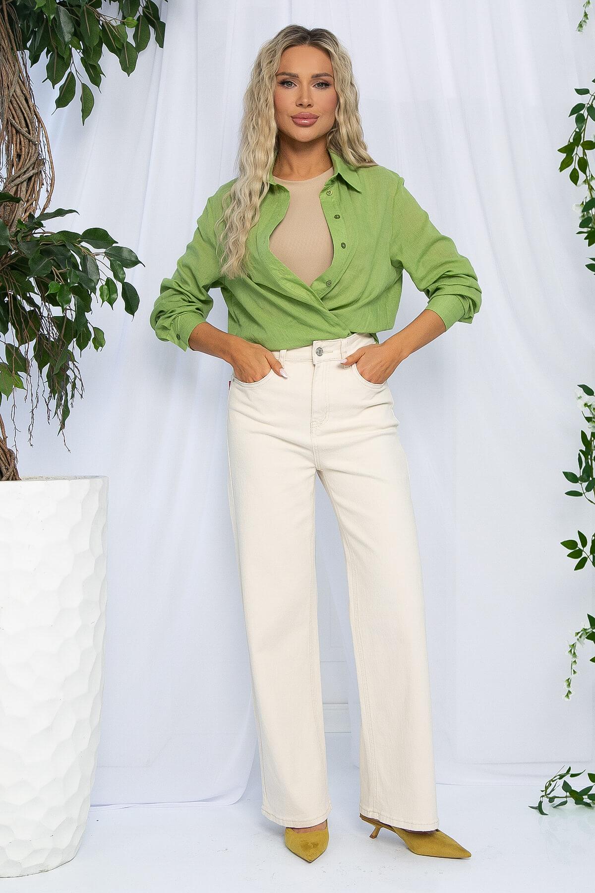 Джинсы Бэкки (бежевые) Б13194-7М