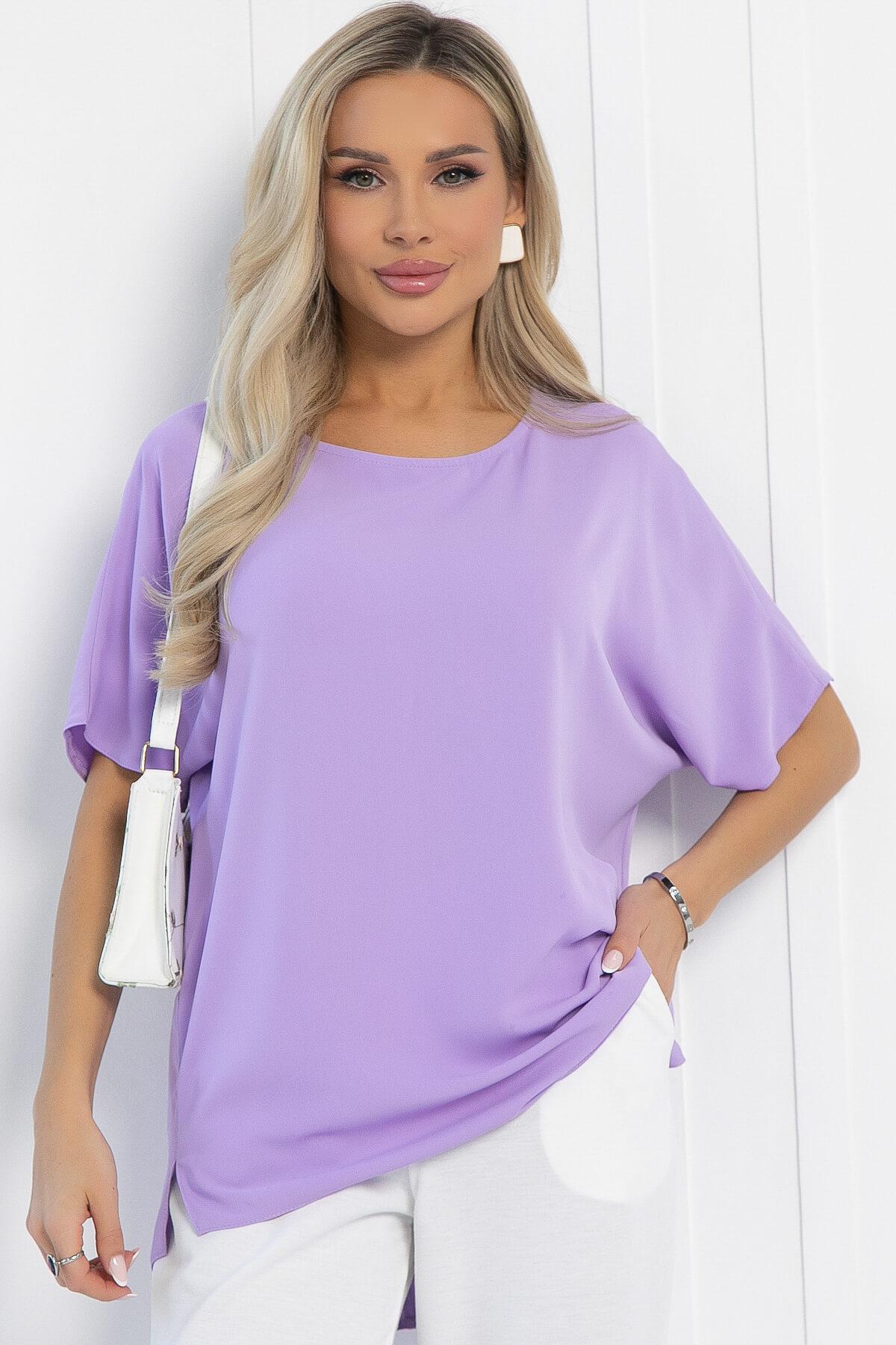 Блуза Морган НЬЮ (сиреневая) Б12978-16М