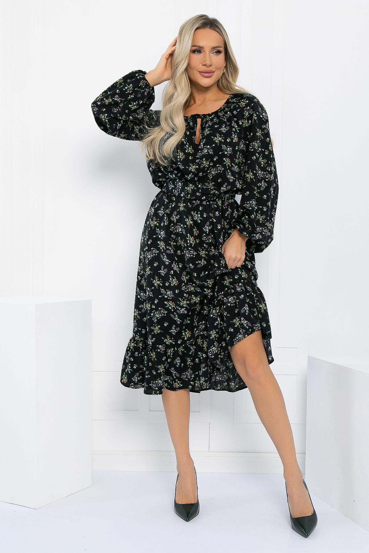 Платье Алания (черное) П12996-10М