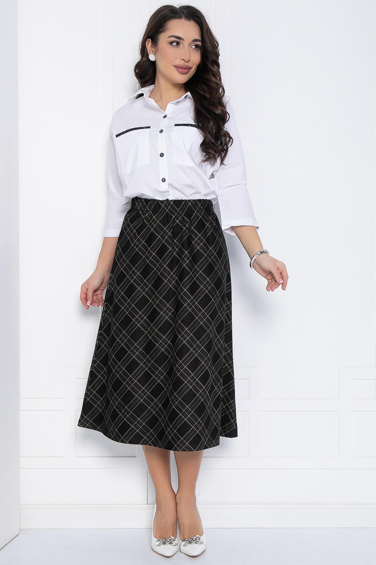 Юбка Черри (черная) Ю12548-10