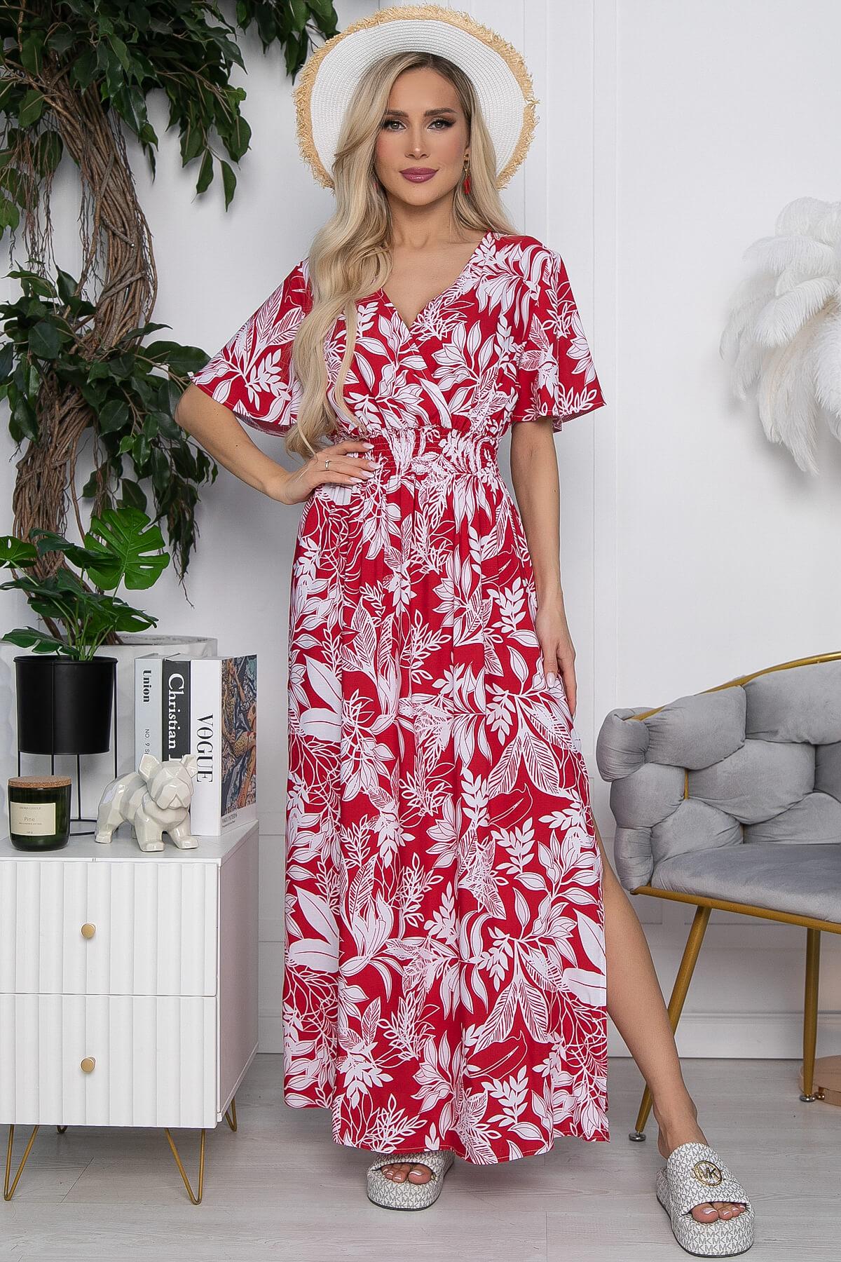 Платье Ариадна (красное) П10499